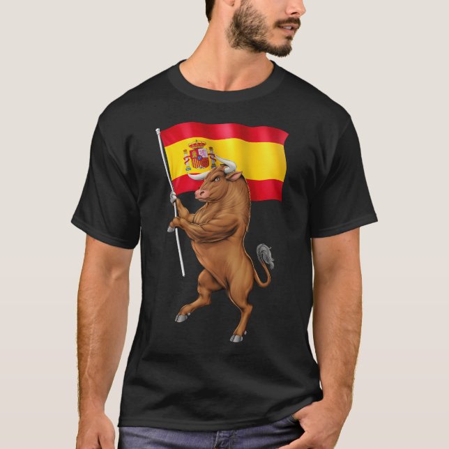 Spanischer Bulle T-Shirt (Vorderseite)