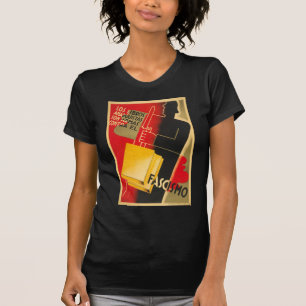 Spanischer Bürgerkrieg Anarchist / Faschismus Selt T-Shirt