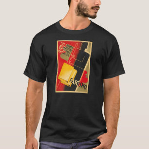 Spanischer Bürgerkrieg Anarchist / Faschismus Selt T-Shirt