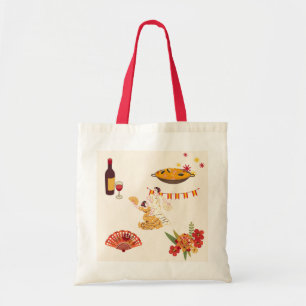 Spanischer Fiesta-Stil Tragetasche