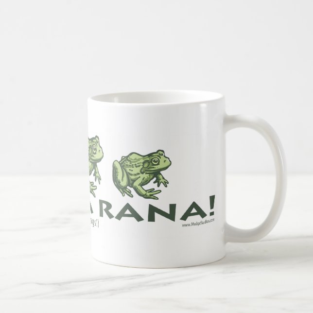 Spanischer Frosch - i-Liebe-Frosch-Tasse Tasse (Rechts)