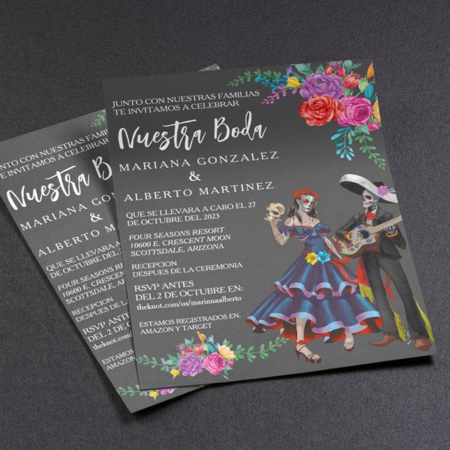 Spanischer Hochzeitstag Nuestra Boda Toter Tag (Von Creator hochgeladen)