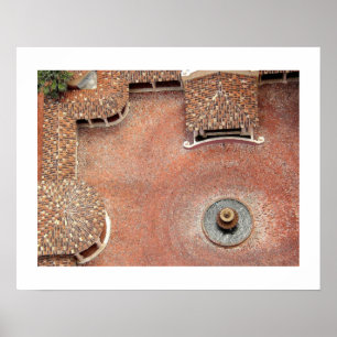 Spanischer Innenhof Poster