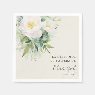 Spanischer Junggesellinnenabschied Bridal Shower Serviette