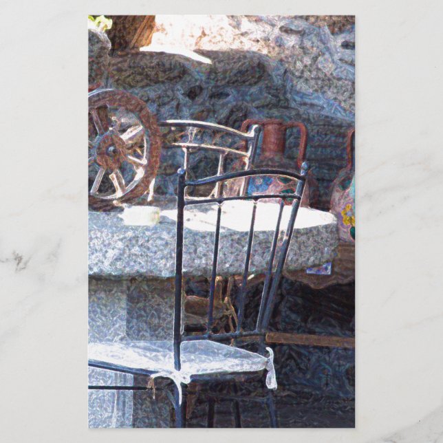 Spanischer Kaktus Stillleben Briefpapier (Vorderseite)