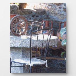 Spanischer Kaktus Stillleben Fotoplatte