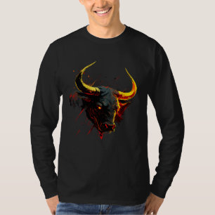 Spanischer Kampfstier Farben der Flagge Spaniens T-Shirt