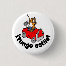 Spanischer Knopf - "¡ Tengo estilo! " Button