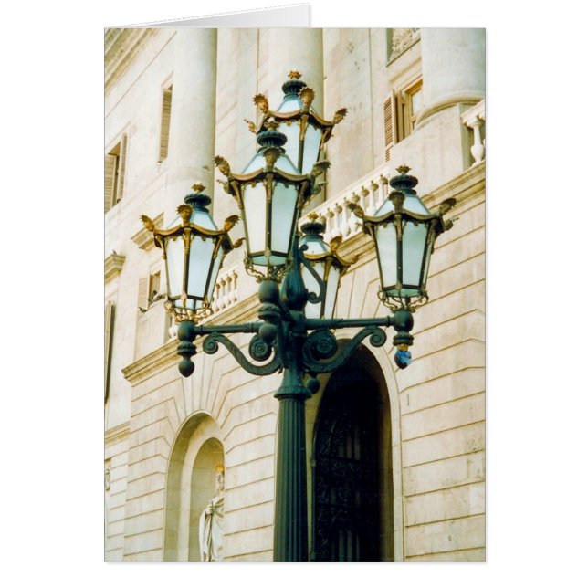 spanischer Lampenposten (Vorne)