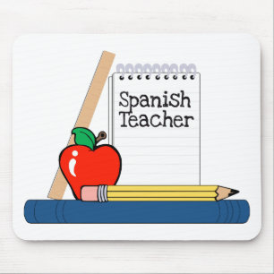 Spanischer Lehrer (Notizbuch) Mousepad