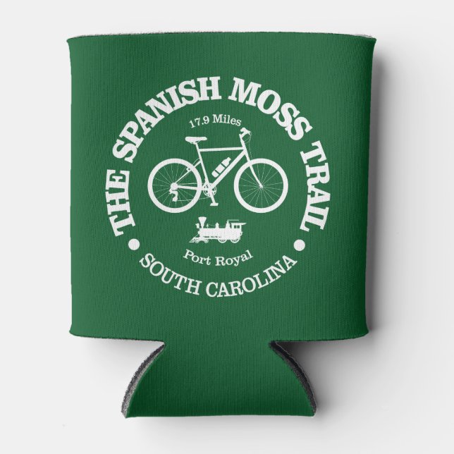 Spanischer Moosweg (Radfahren) Dosenkühler (Vorderseite)