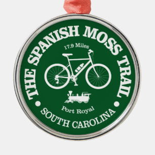 Spanischer Moosweg (Radfahren) Ornament Aus Metall