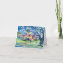 Spanischer Moss Notecard