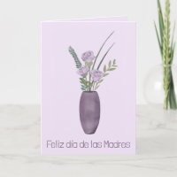 Spanischer Muttertag Lila Rose Bouquet