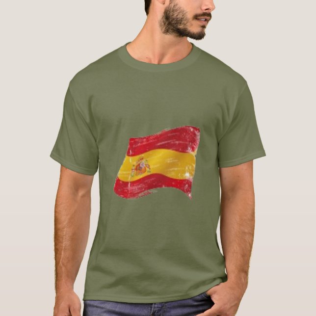 Spanischer Nationalgeist T-Shirt (Vorderseite)