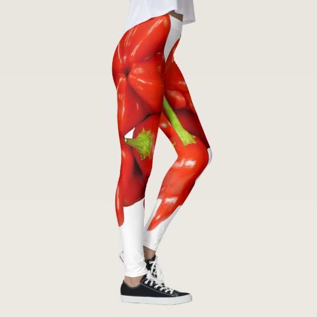 Spanischer Pfeffer Chinense Paprika-Leggings Leggings (Rechts)