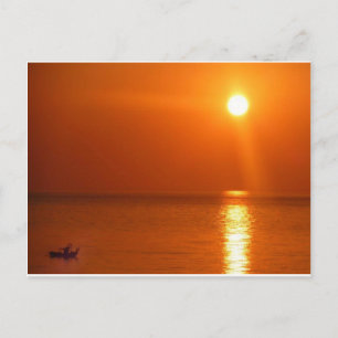 Spanischer Sonnenaufgang Postkarte