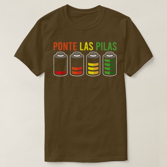 SPANISCHER SPASS Ponte Las Pilas Gift T-Shirt (Design vorne)