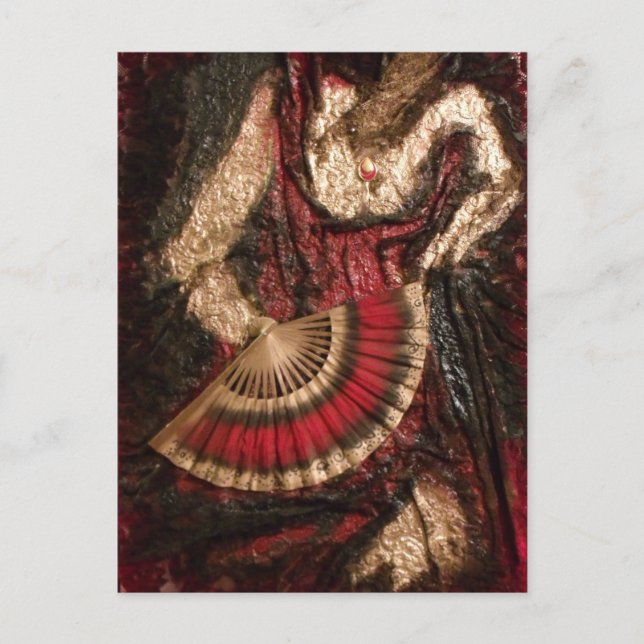 Spanischer Tänzer Postkarte (Vorderseite)