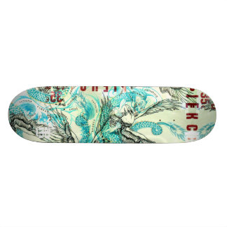 Spanischer Tätowierungs-Lärm Skateboard