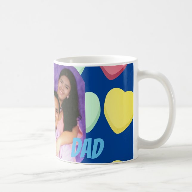 Spanischer Vatertag/FelIz dIa del Padre Regalos Kaffeetasse (Rechts)