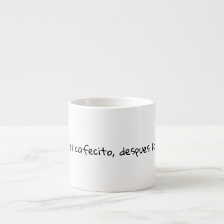 Spanischer Vers Espresso-Tasse Espressotasse