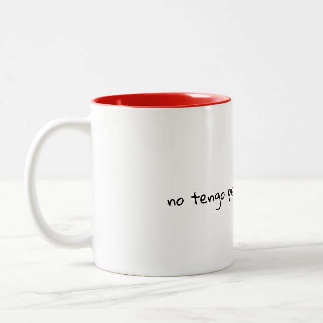 Spanischer Vers Süße Tasse (Links)