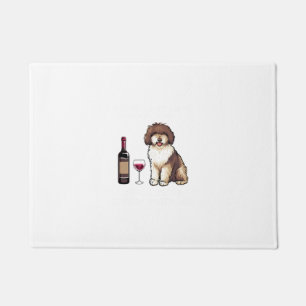 Spanischer Wasser und Wein Lustiger Hund 1 Fußmatte