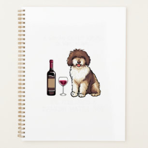 Spanischer Wasser und Wein Lustiger Hund 1 Planer