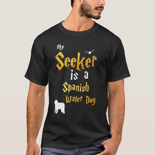 Spanischer Wasserhund  Spanischer Wasserhund 2 T-Shirt (Vorderseite)