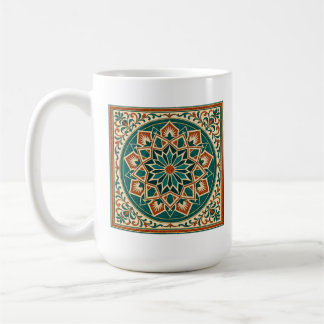Spanisches Andalusisches Sternmuster Traditionelle Kaffeetasse