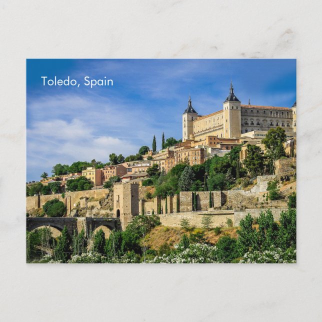 Spanisches Bild für Postkarte (Vorderseite)