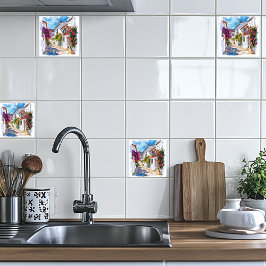 Spanisches Dorf Fliese