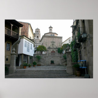 Spanisches Dorf Poster