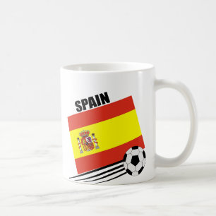 Spanisches Fußball-Team Kaffeetasse
