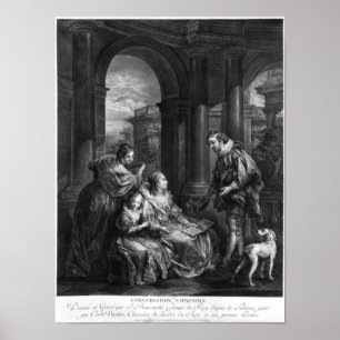 Spanisches Gespräch Poster