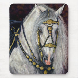 Spanisches Gold - andalusischer Stallion Mousepad