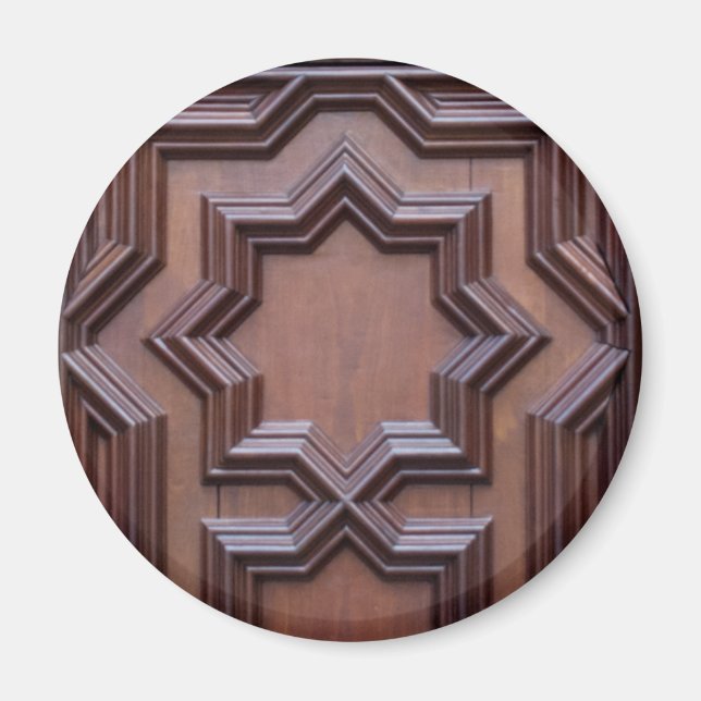 Spanisches Kirchentürhaus Gottes Tor zum Himmel Magnet (Vorne)