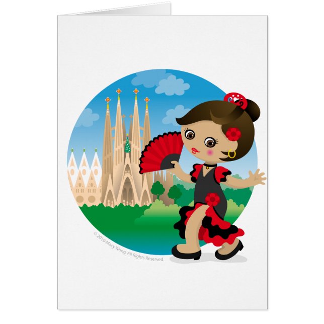 Spanisches Mädchen (Vorne)