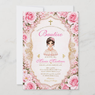 Spanisches mexikanisches Mädchenkleid Fiesta Pink Einladung