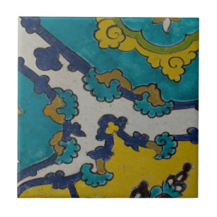 spanisches Motiv auf einer kleinen Kachel