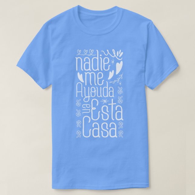 Spanisches Muttertagsgeschenk T-Shirt (Design vorne)