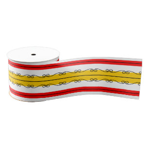 Spanisches Streifen Ripsband
