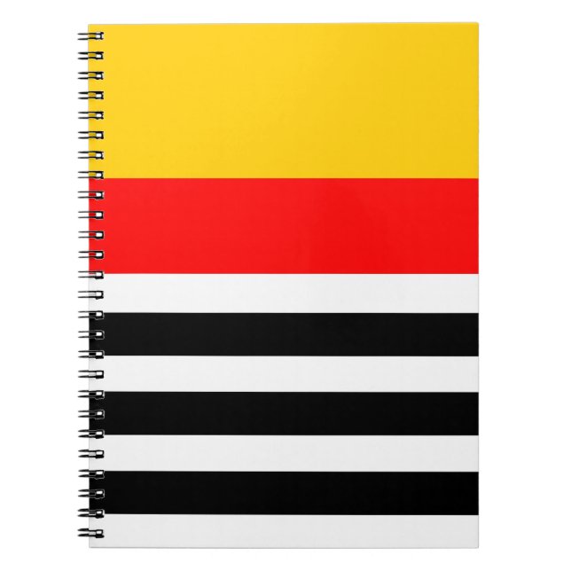 Spanisches Stripe Classic Notebook Notizblock (Vorderseite)
