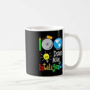 Spanischlehrer 100 Tage schlauer 100. Tag des Unte Kaffeetasse