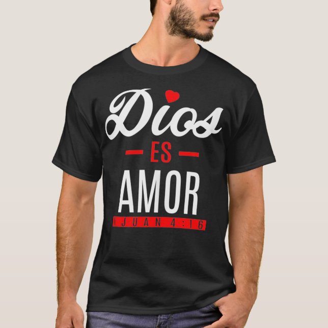 Spanish Christian camisas cristianas en espanol 1  T-Shirt (Vorderseite)