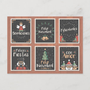 SPANISH FELIZ NAVIDAD CHRISTMAS CARD FEIERTAGSPOSTKARTE