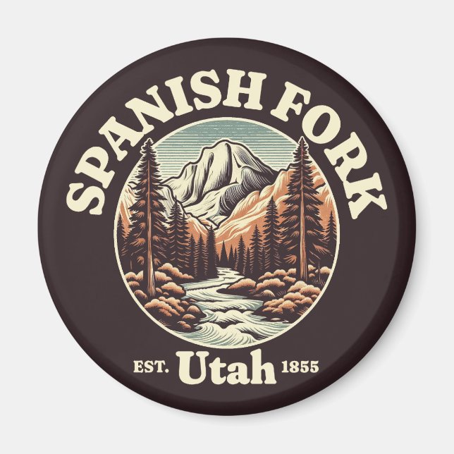 Spanish Fork, Utah Magnet (Vorne)