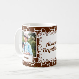 SPANISH Großvater Abuelo Orgulloso Giraffe Foto Kaffeetasse