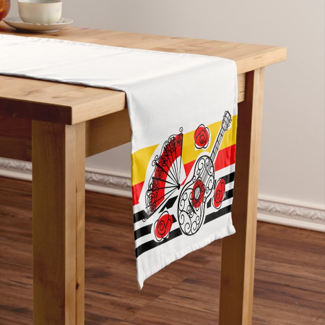 Spanish Souvenirs Classic Stripe Tischläufer (Beispiel)